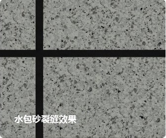 平面多彩裂缝效果